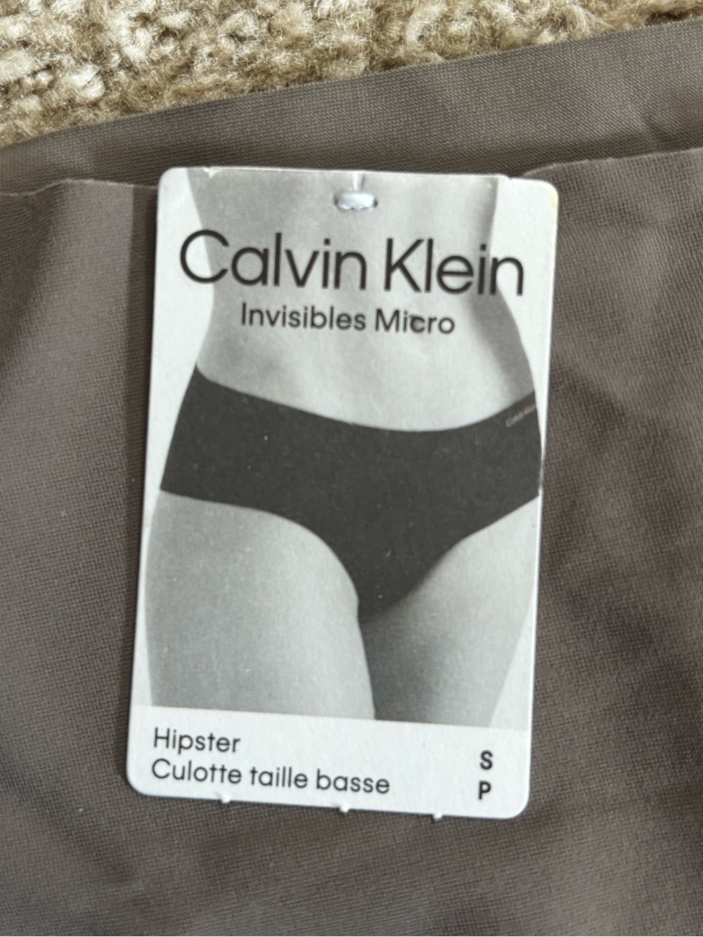 NWT Calvin Klein Invisibles Micro Hipster 3-Pack Seamless Panties Size Small - Picture 3 of 5